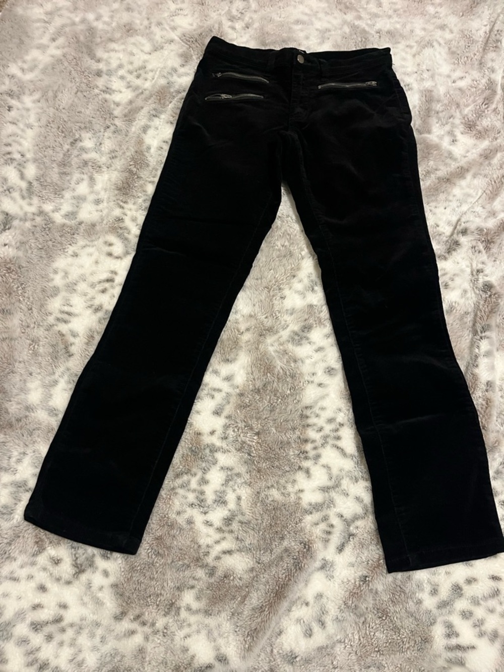 VENUS Black Corduroy Pants-Size 8